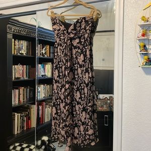 Gorgeous dusty pink & black Nicole Miller Cocktail Dress